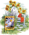 (image for) Summer Garden Flag